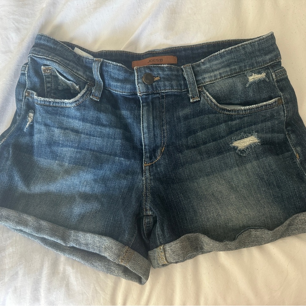 Joe's Jeans Dark Blue Denim Shorts